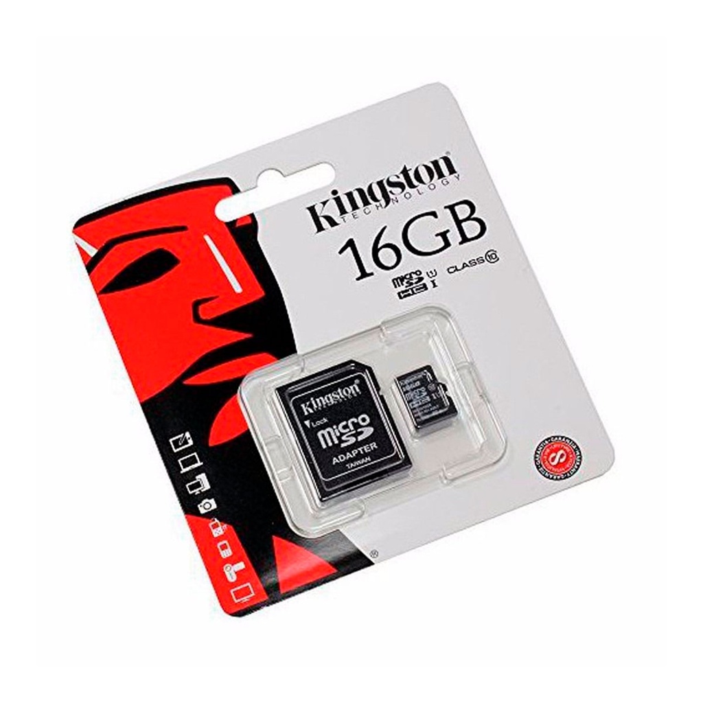 MICRO SD KINGSTON 16GB CLASE 10