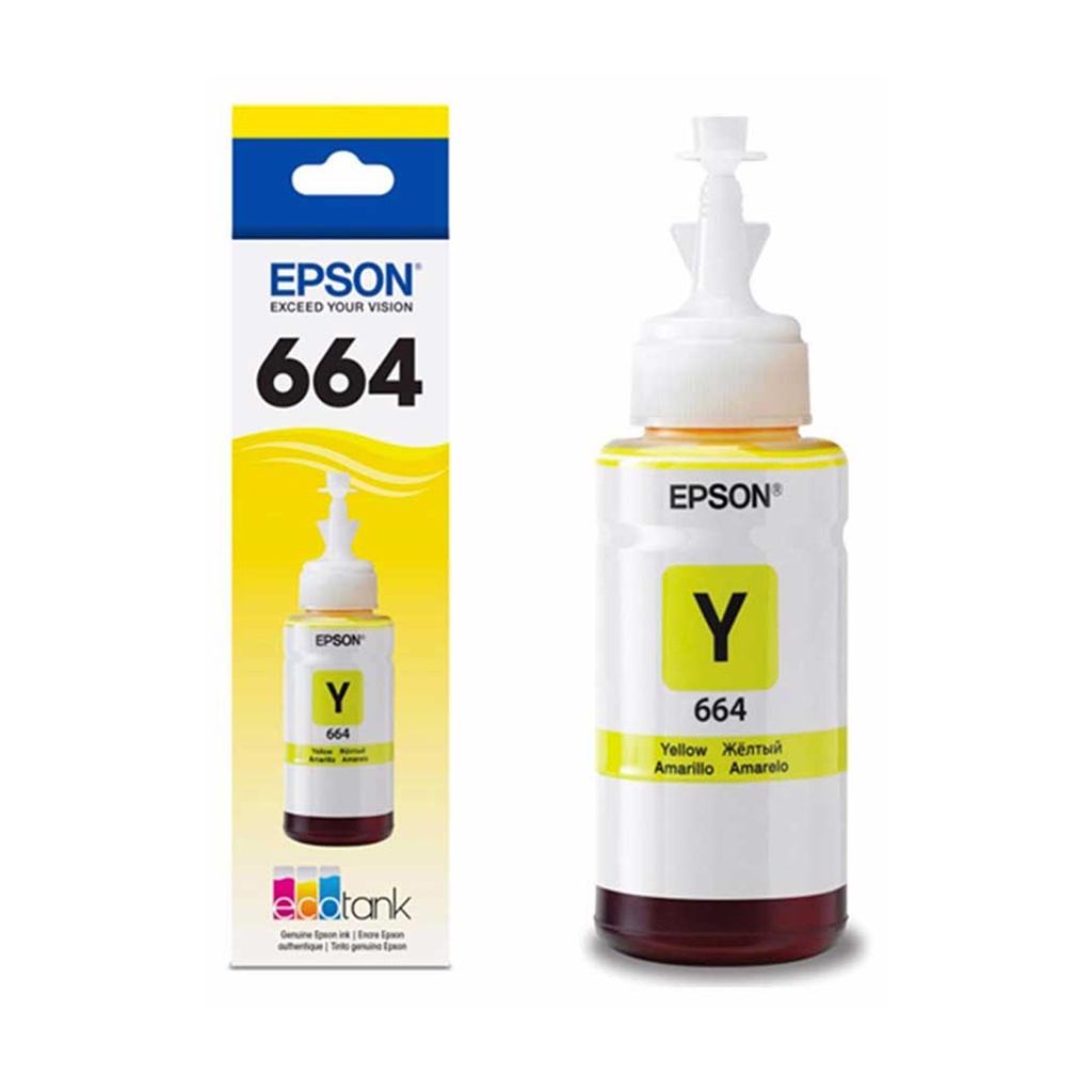 TINTA EPSON T664 YELLOW 70ML
