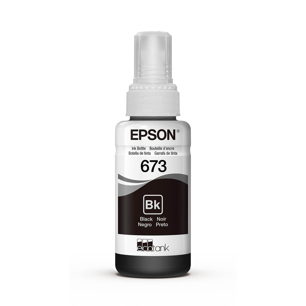 TINTA EPSON 673 BLACK, L800,L805,L1800