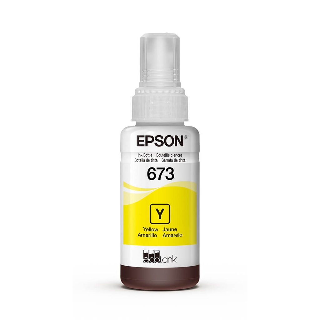 TINTA EPSON 673 YELLOW L800,L805,L1800