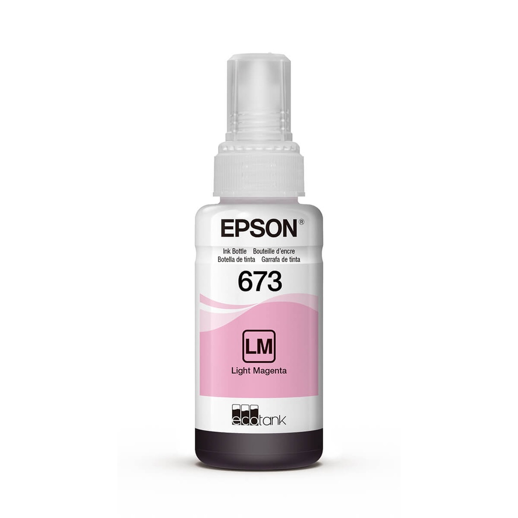 TINTA EPSON 673 MAGENTA LIGHT, PARA L800