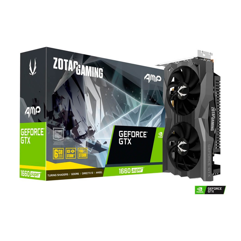 VGA ZOTAC GTX 1660 SUPER AMP 6GB GDDR6