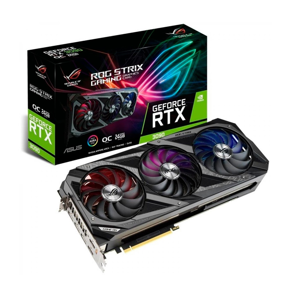 VGA ASUS ROG STRIX RTX3090 OC 24GB GAMING