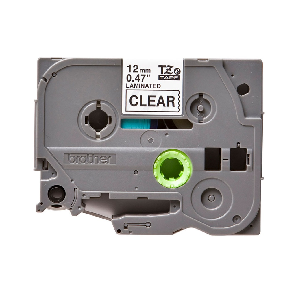 CINTA BROTHER TZE131 NEGRO SOBRE CLARO 12MM x 8MM