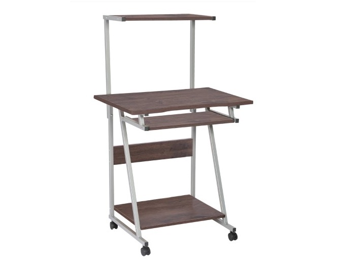 ESCRITORIO XTECH XTF-CD190 MULTINIVEL MARCO DE ACERO EBANO