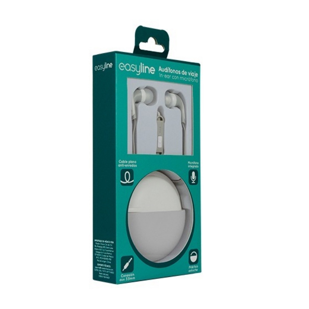 [EL-995241] AUDIFONOS EASY LINE EL-995241 MICROFONO 3.5mm