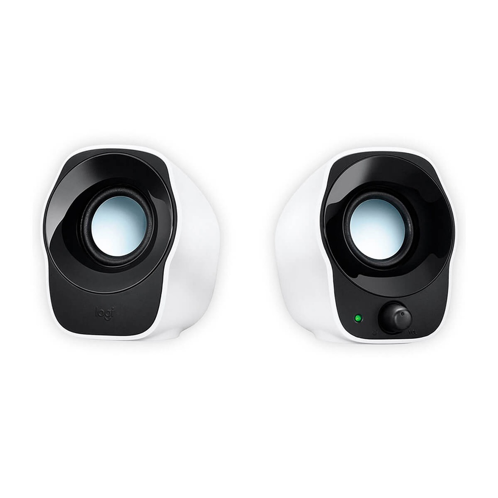 [980-000573] BOCINA LOGITECH Z120 2.0 BLANCA / NEGRA