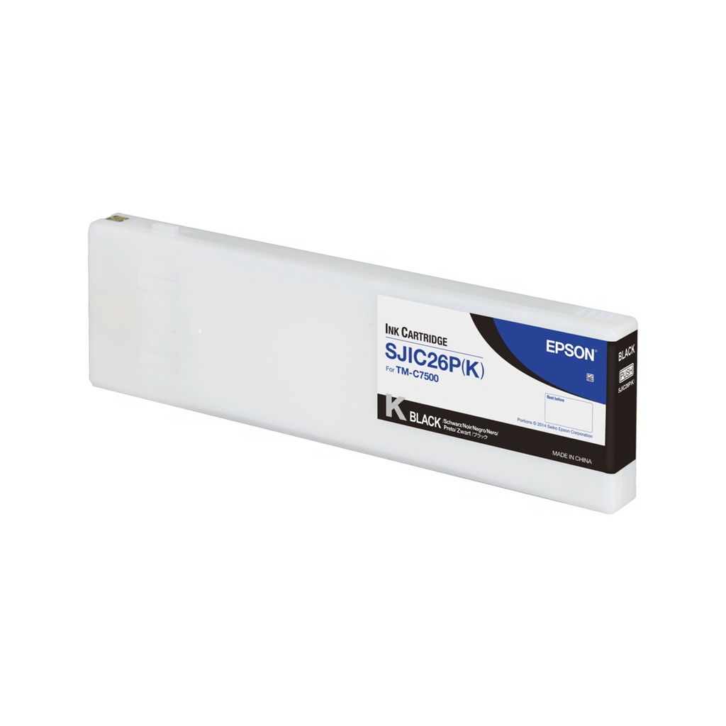 [C33S020614] CARTUCHO EPSON SJIC26P NEGRA PARA TM-C7