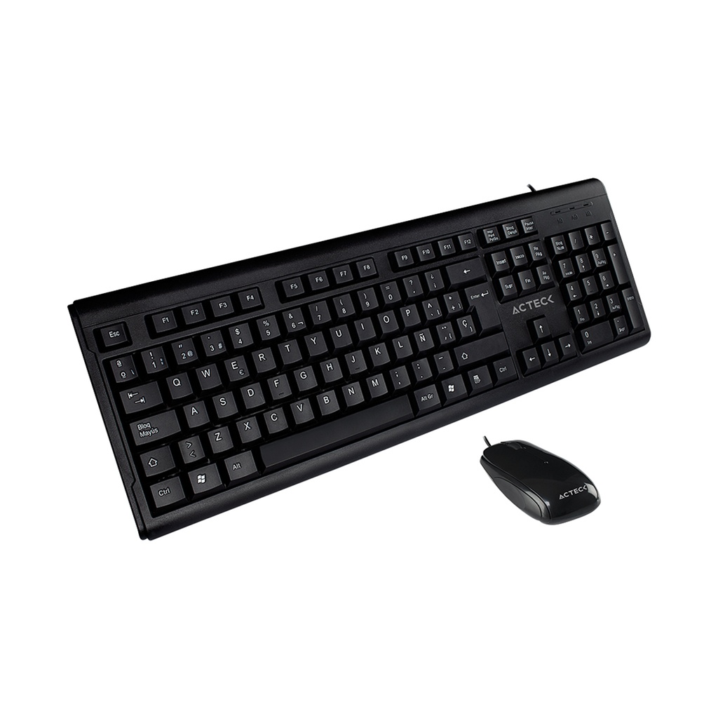 [AC-928991] KIT ACTECK 510 TECLADO Y MOUSE ALAMBRICO