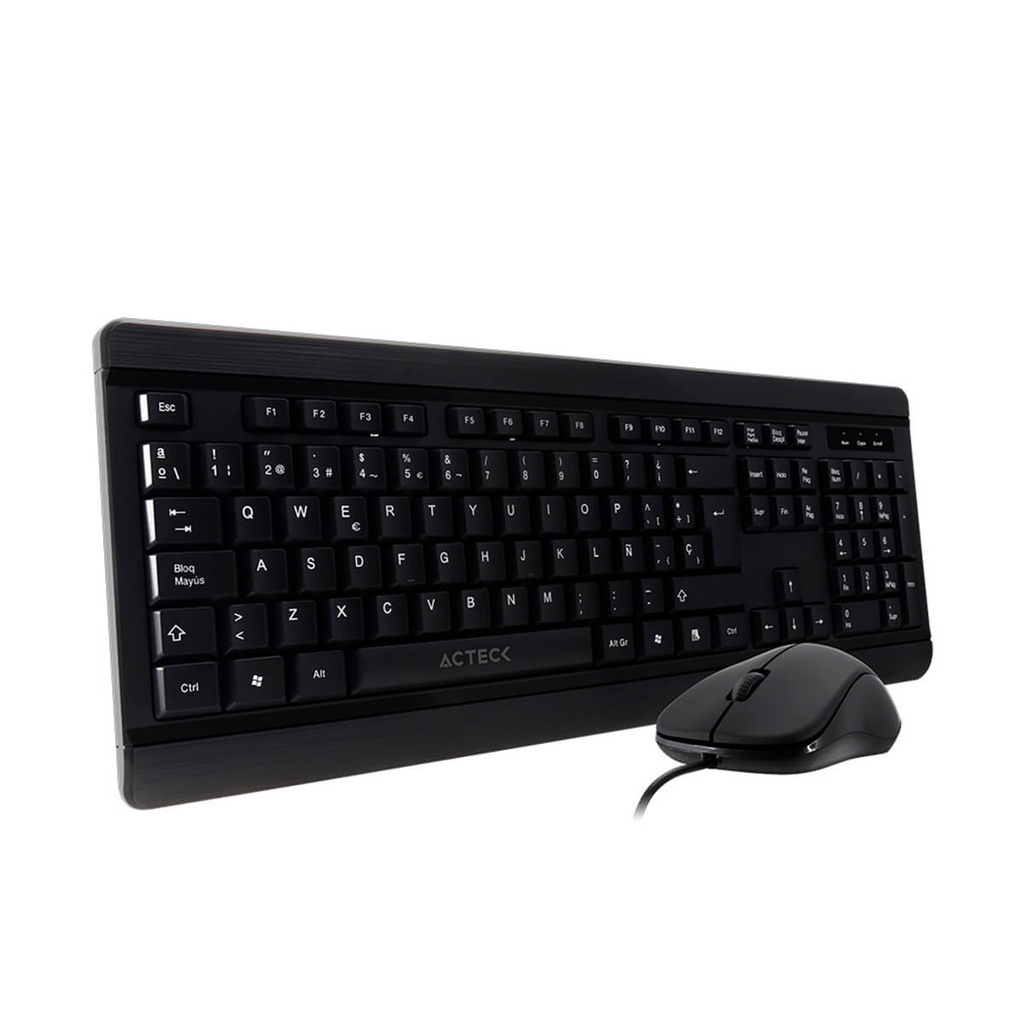 [AC-916639] KIT ACTECK TECLADO Y MOUSE K200