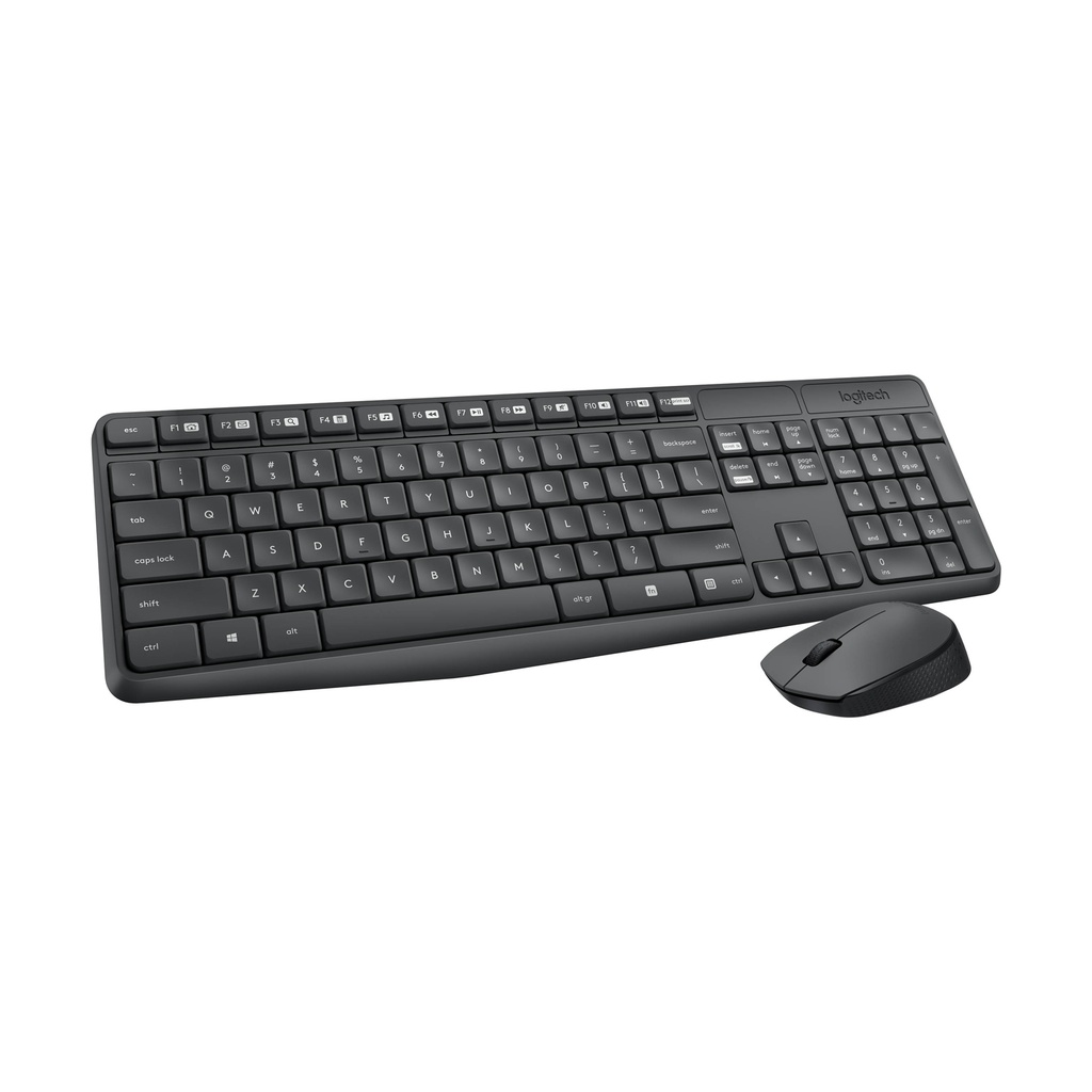 [920-007901] KIT LOGITECH MK235 GRIS INALAMBRICO