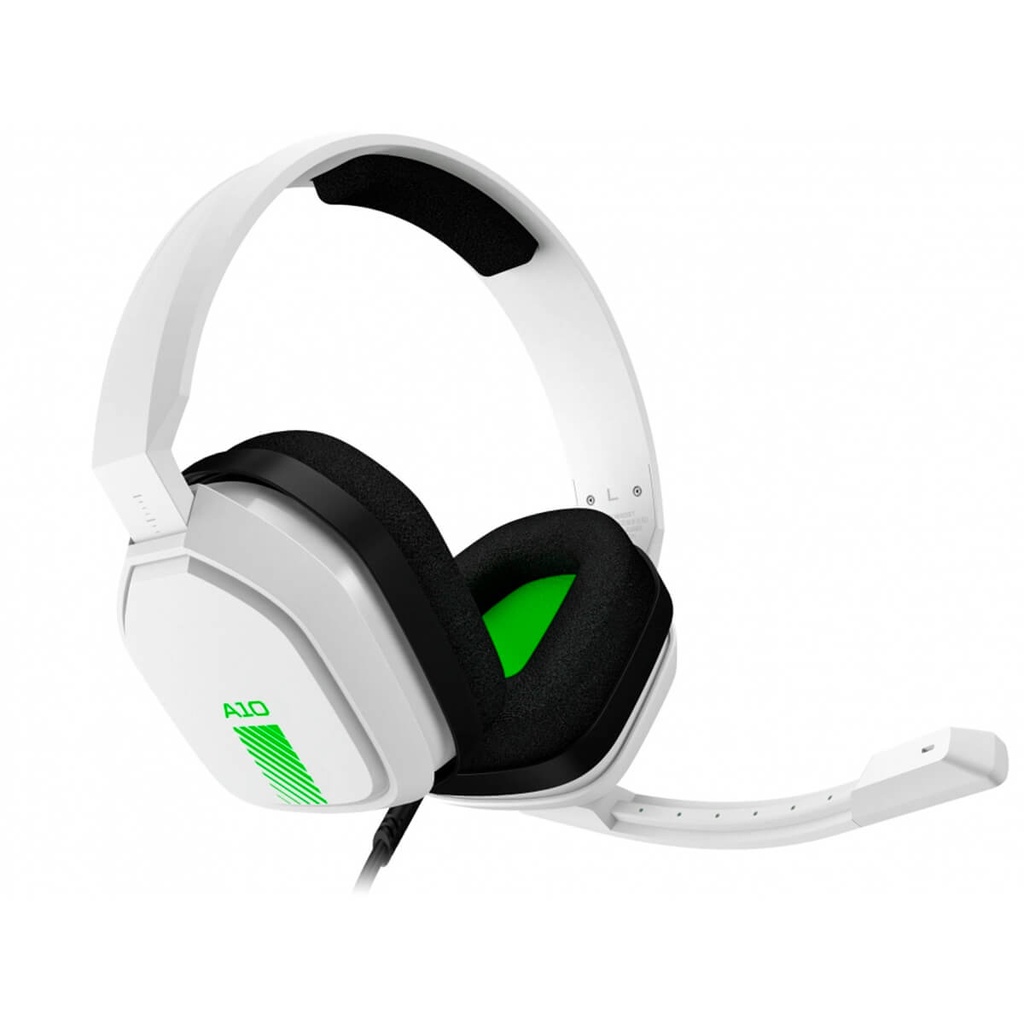 [939-001851] DIADEMA ASTRO GAMER A10 BLANCA VERDE 3.5