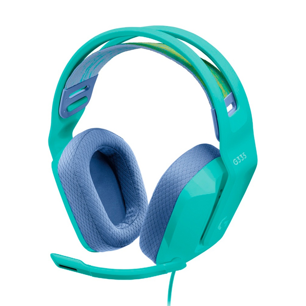 [981-001023] DIADEMA LOGITECH G335 ALAMBRICO MENTA
