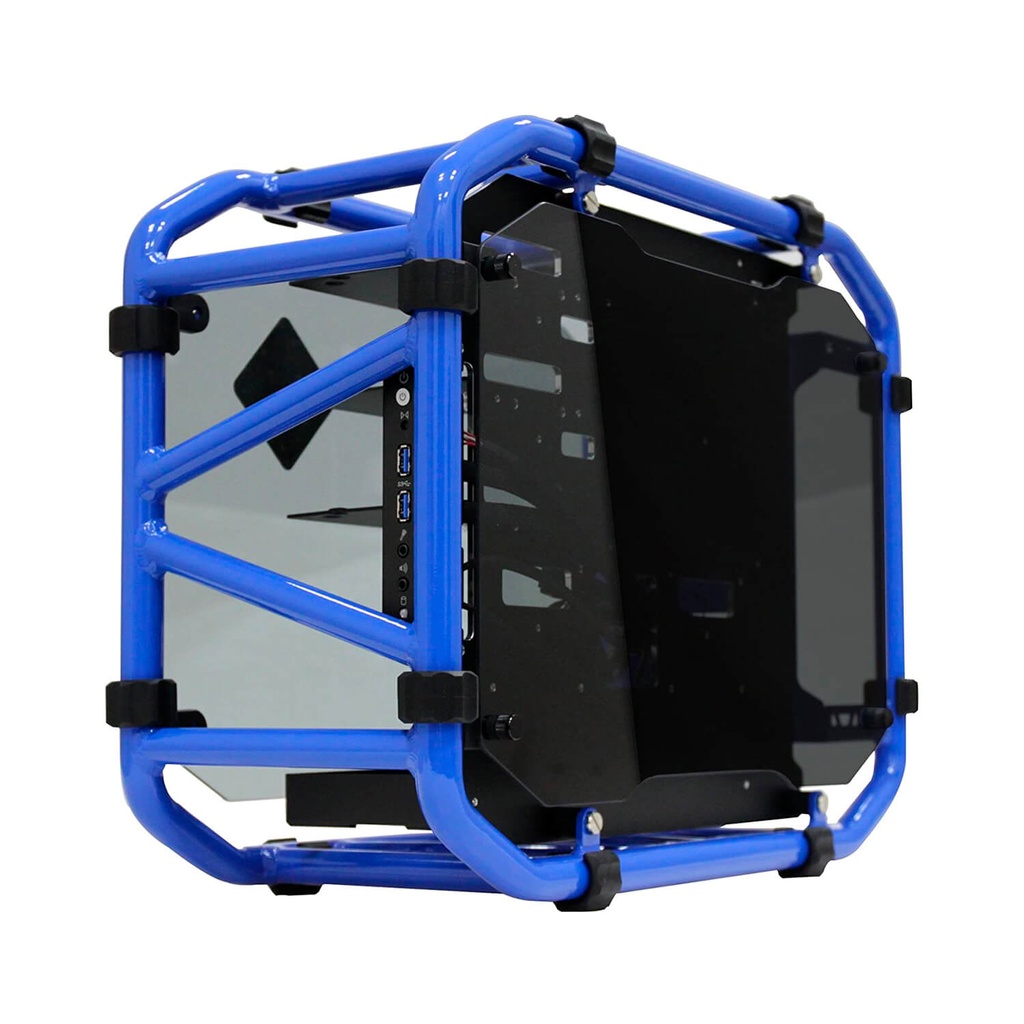 [D-FRAME MINI AZUL] GABINETE INWIN D-FRAME MINITORRE AZUL IT