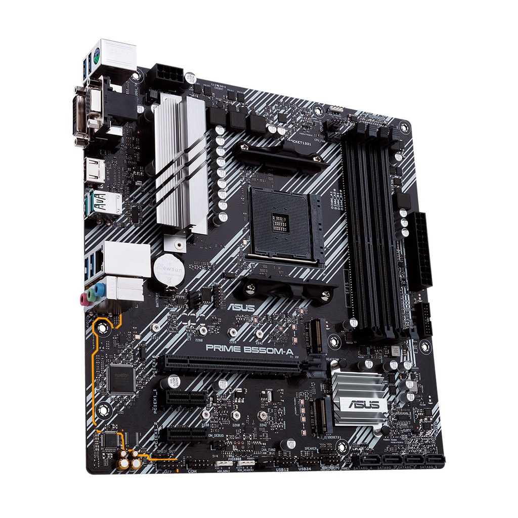 [PRIME B550M-A-CS] MB ASUS B550M-A/CS AM4 4DDR4 HDMI DVI