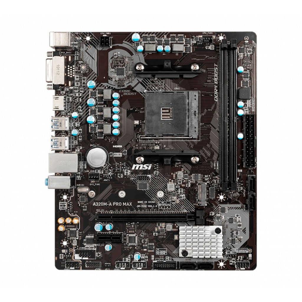 [A320M-A PRO] MB MSI A320M-A PRO AM4 DDR4 HDMI DVI-D