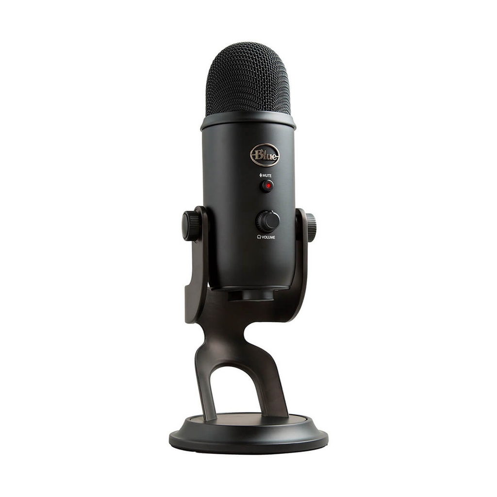 [988-000100] MICROFONO BLUE YETI BLACK USB NEGRO