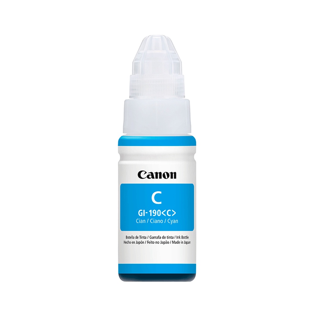 [0668C001AB] TINTA CANON GI-190 CYAN 70ML