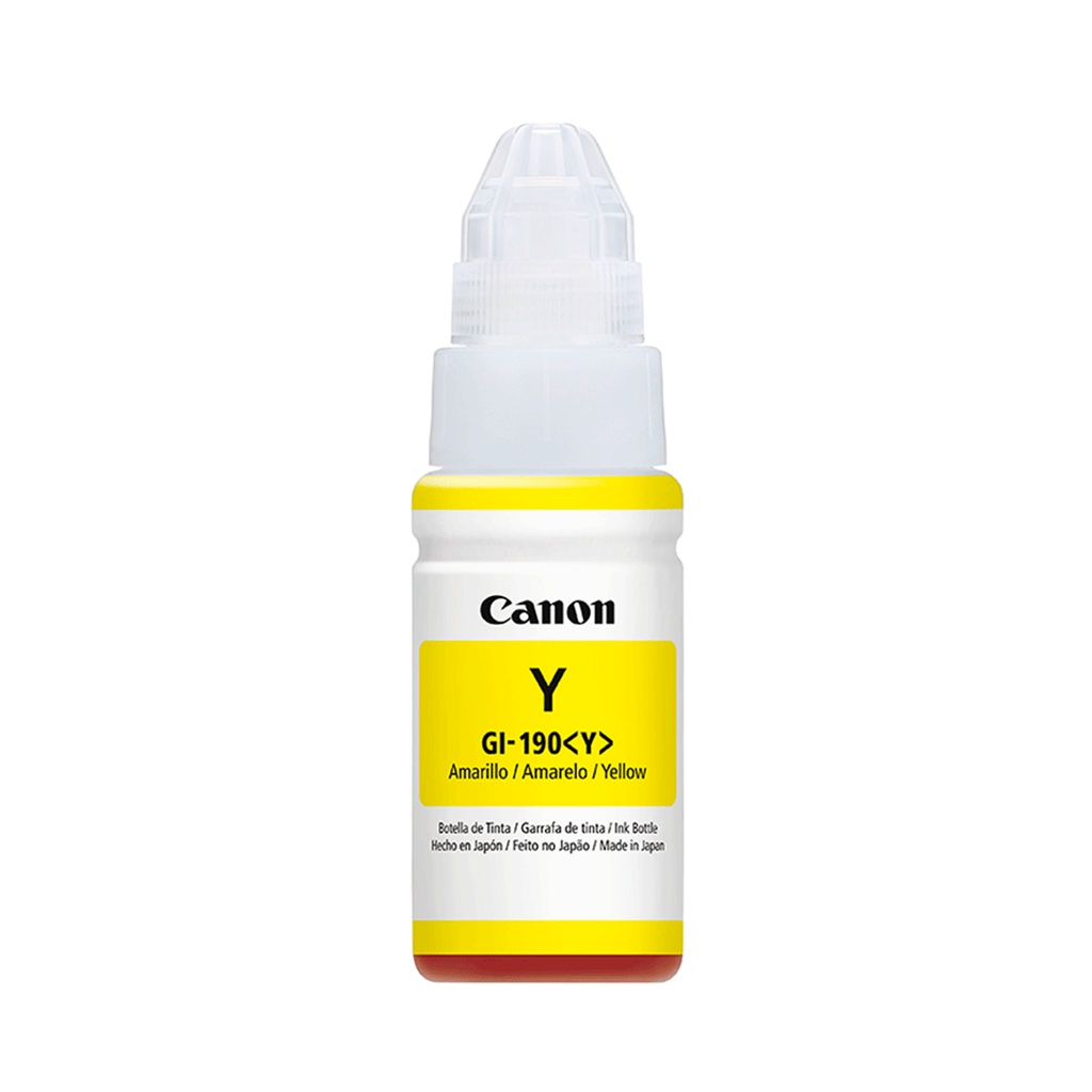 [0670C001AB] TINTA CANON GI-190 YELLOW 70ML