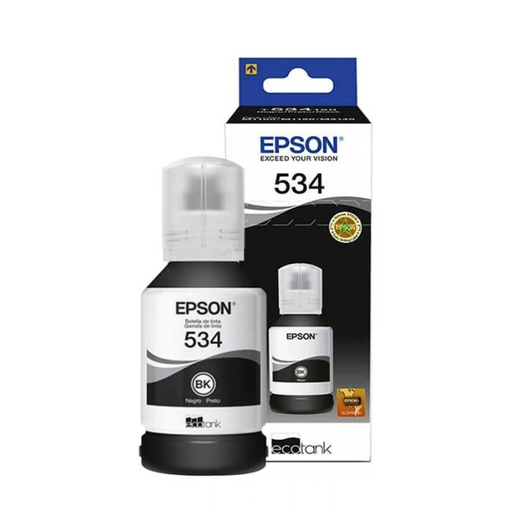 [T534120-AL] TINTA EPSON T534 NEGRO PIGMENTO SERIE M
