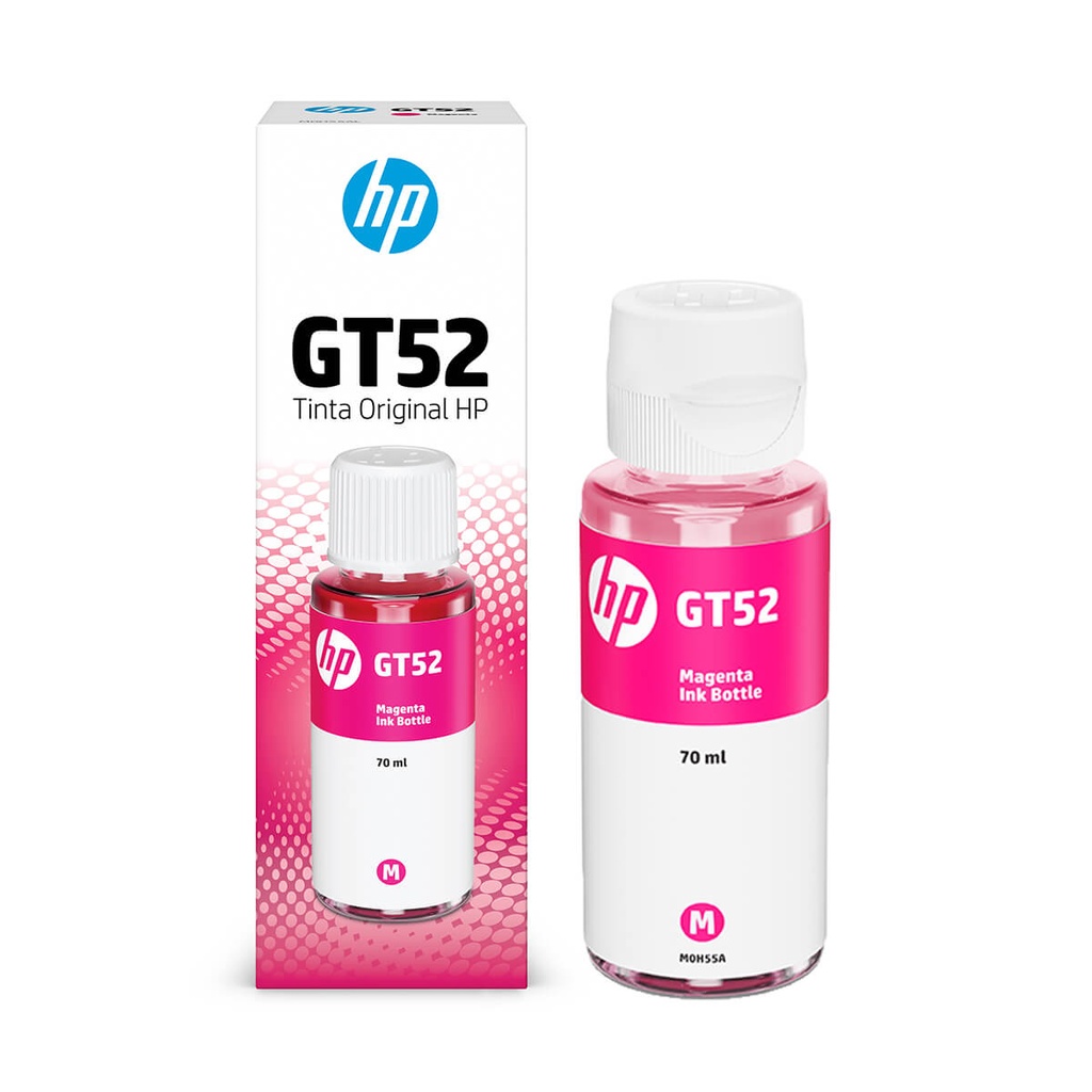 [M0H55AL] TINTA HP GT52 MAGENTA 70ML 800 PAG