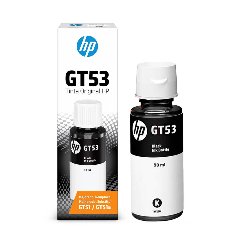 [1VV22AL] TINTA HP GT53 NEGRO 90ML