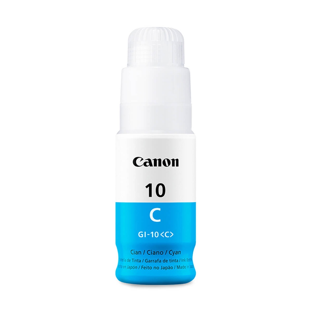[3391C001AA] TINTA CANON GI-10 CYAN 70ML