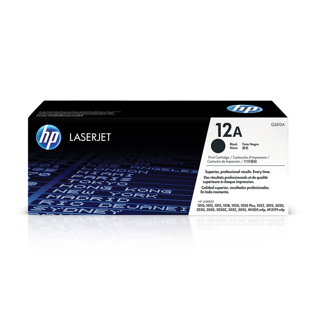 [Q2612A] TONER HP 12A NEGRO Q2612A 2000 PAGINAS