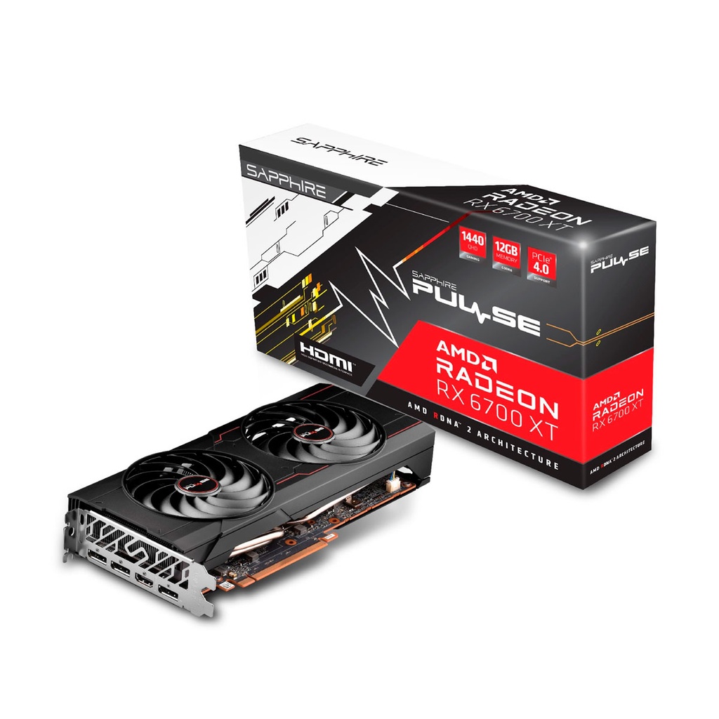 [11306-05-20G] VGA SAPPHIRE PULSE RX6700 XT OC 12GB