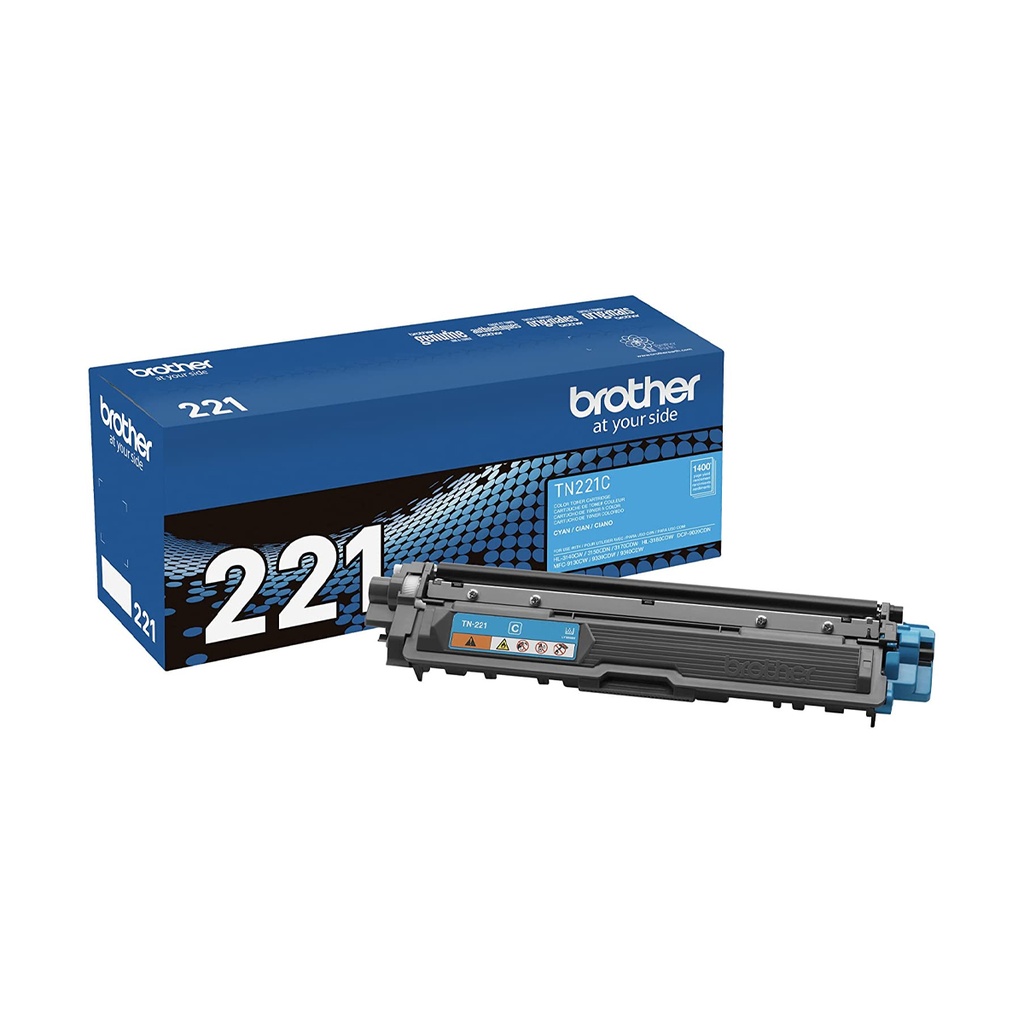 [TN221C] TONER BROTHER TN221C CYAN ESTANDAR