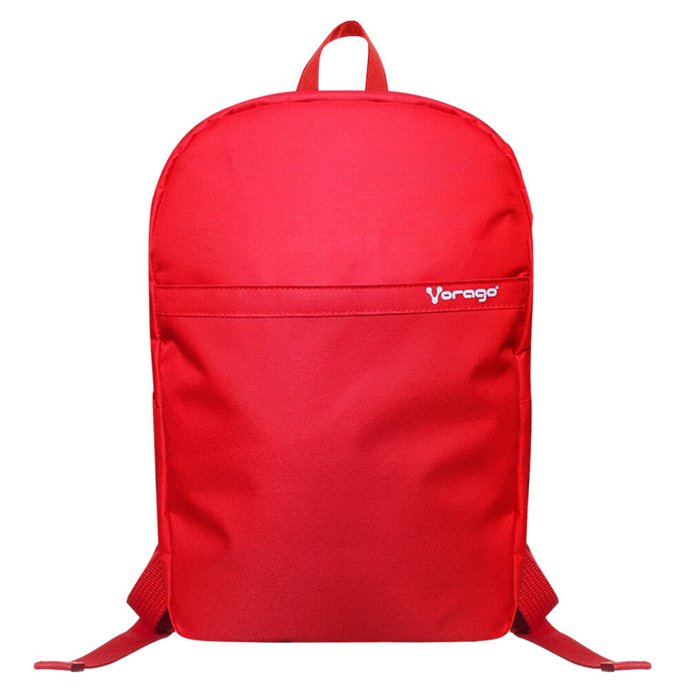 [BP-100-RD] BACKPACK VORAGO LAPTOP 15.6" POLY RED