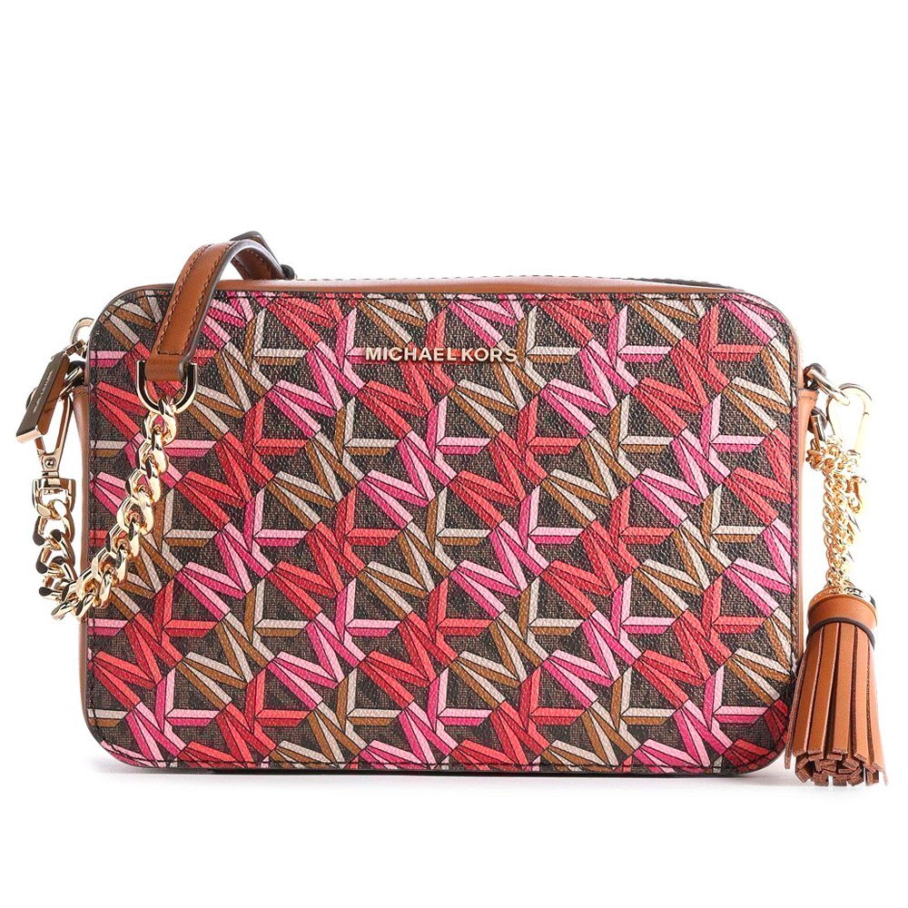 [32H1GJ6M2I-CAMERA BROWN] JET SET BROWN MULTI MD CAMERA BAG