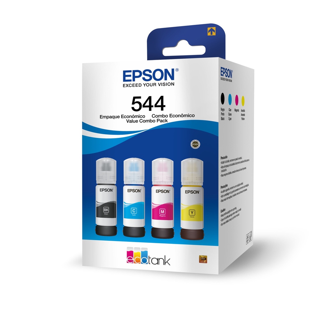 [T544520-4P] KIT 4 TINTAS EPSON T544 CMYK 65ML