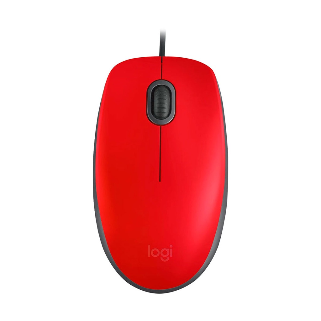 [910-005492] MOUSE LOGITECH M110 SILENT RED