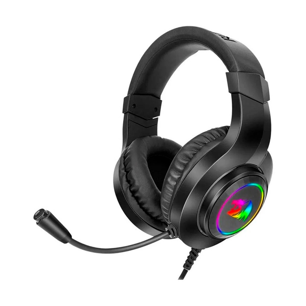 [H260RGB] DIADEMA REDRAGON HYLAS H260 RGB USB 3.5MM NEGRO