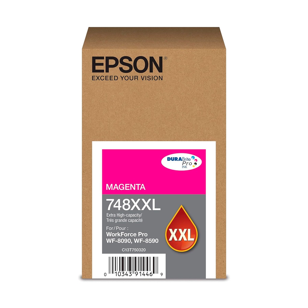 [T748XXL320-AL] TINTA EPSON T748XXL320-AL MAGENTA PARA WF-6090 WF-6590