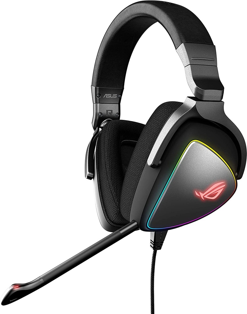 [ROG DELTA-AAP] DIADEMA GAMER ASUS ROG DELTA USB-C CON HI-RES ESS QUAD-DAC MICROFONO DIGITAL Y AURA SYNC RGB